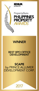 SCAPE-scape awarded as Best BPO Office Development